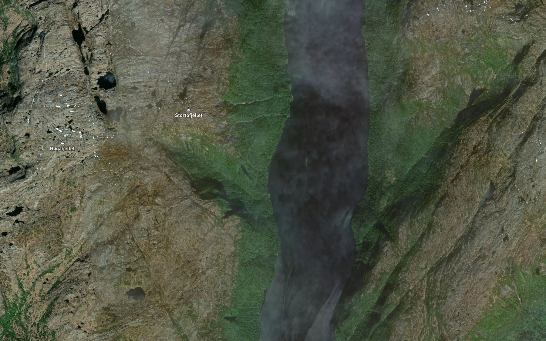 Satellite map of the Nardalsbukti