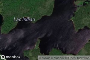 Satellite map of the Lac Indian