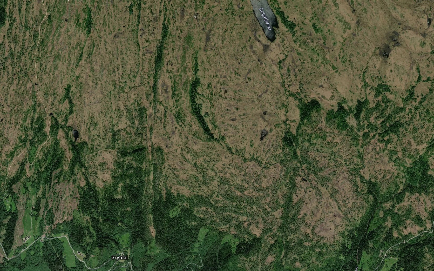 Satellite map of the Olbekken