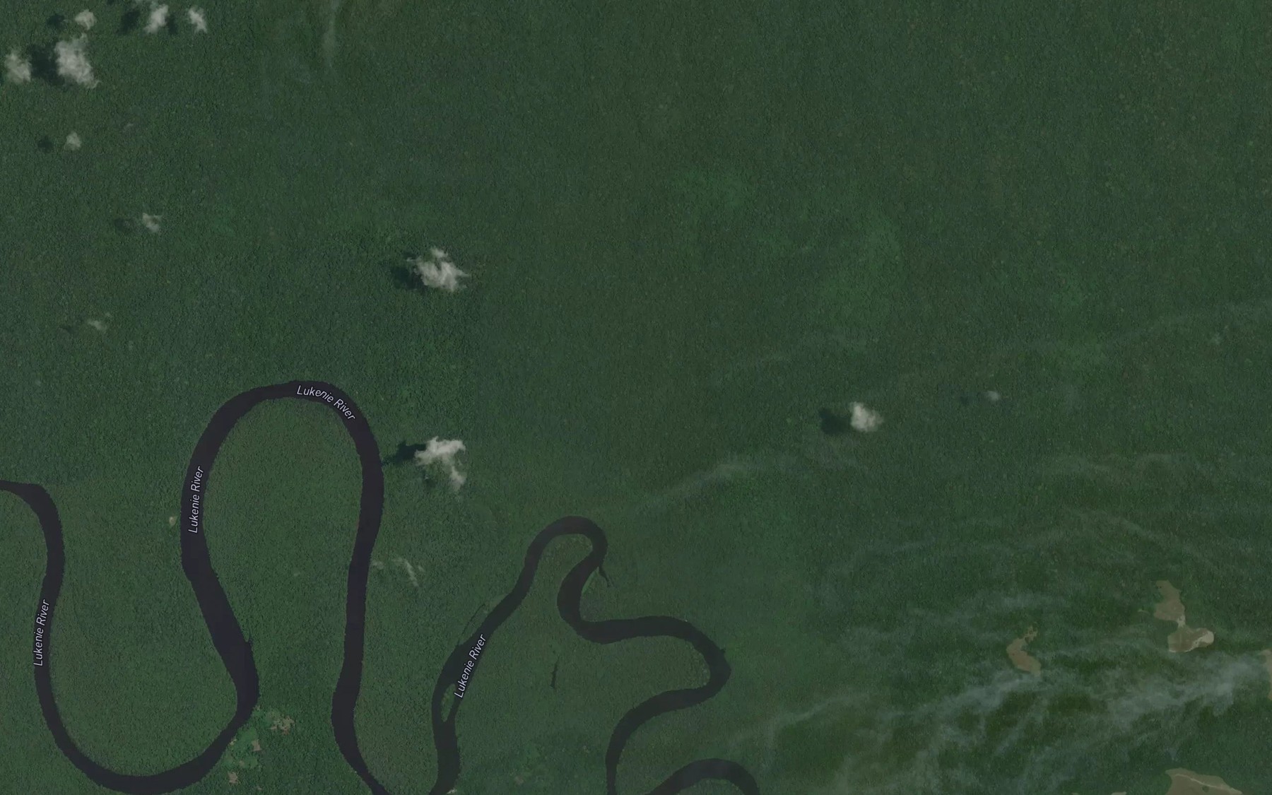Satellite map of the Lula