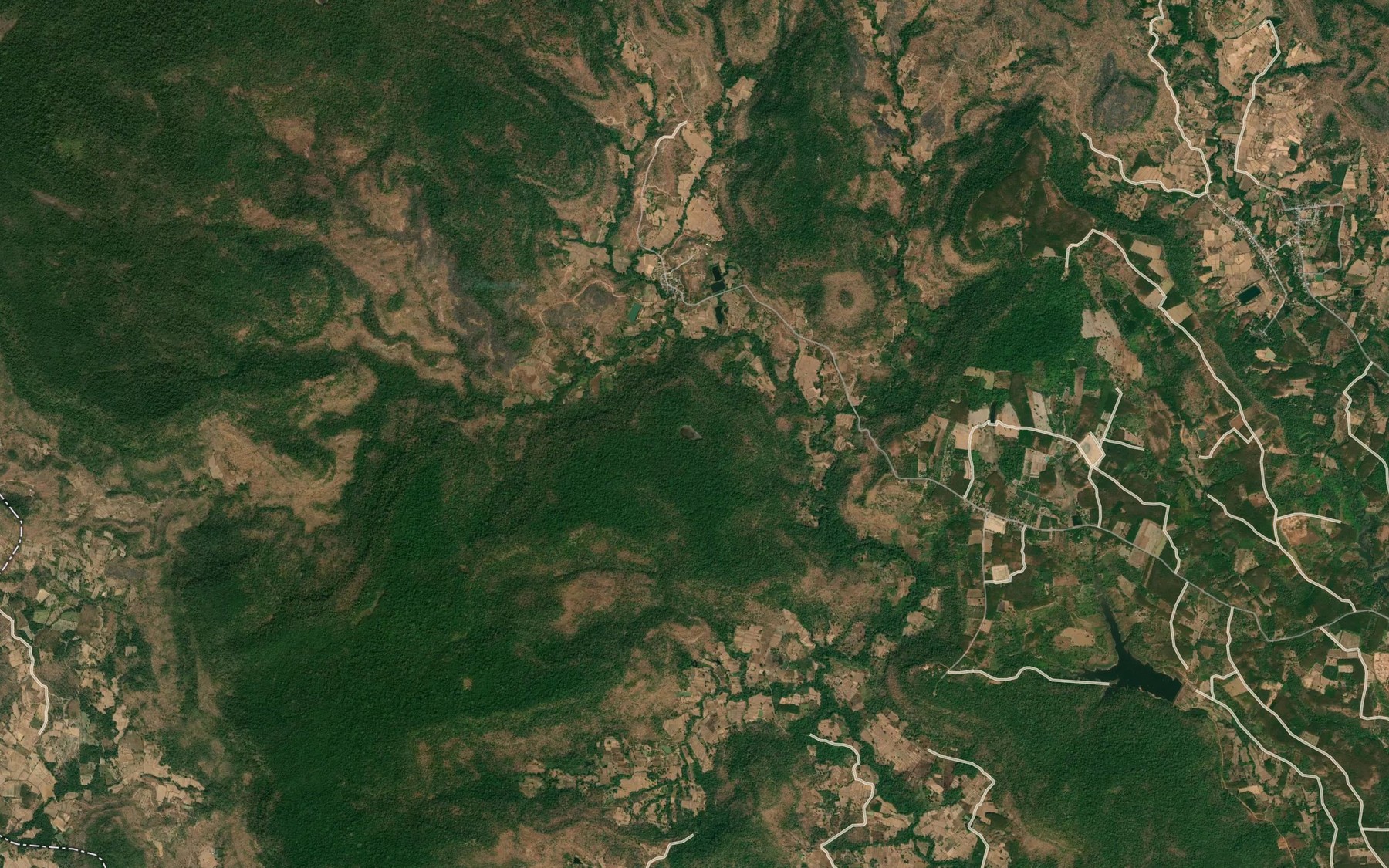 Satellite map of the Nong Bang We