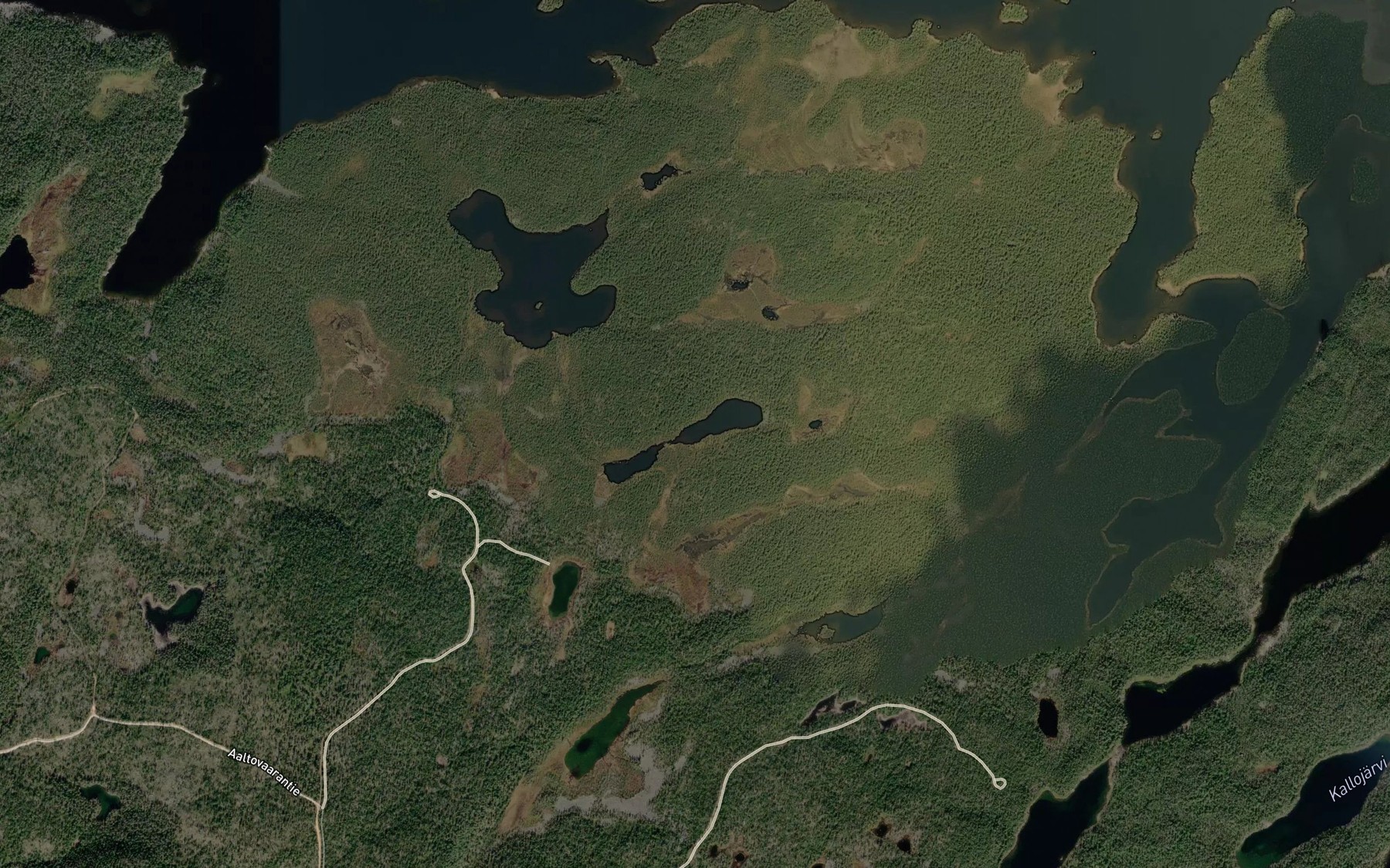 Satellite map of the Annan Kotajarvi
