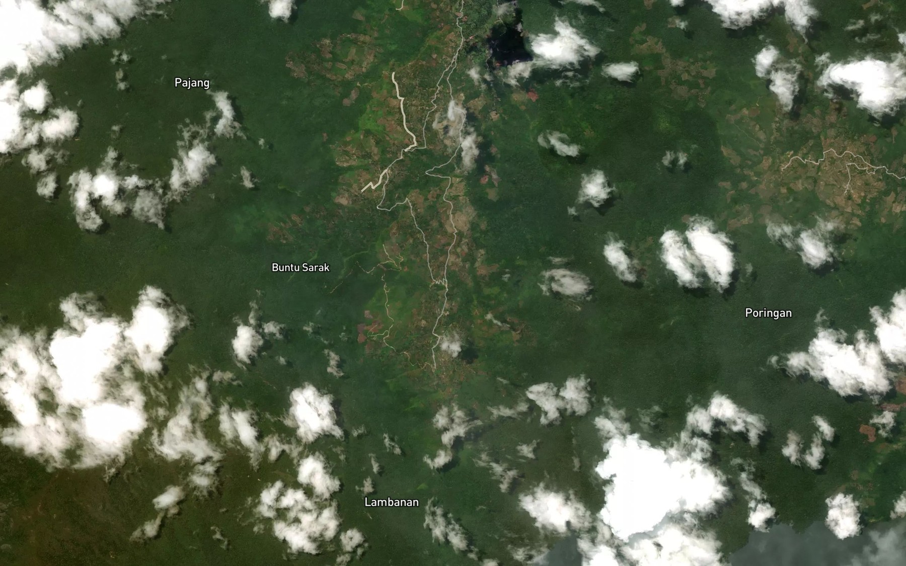 Satellite map of the Salu Garese