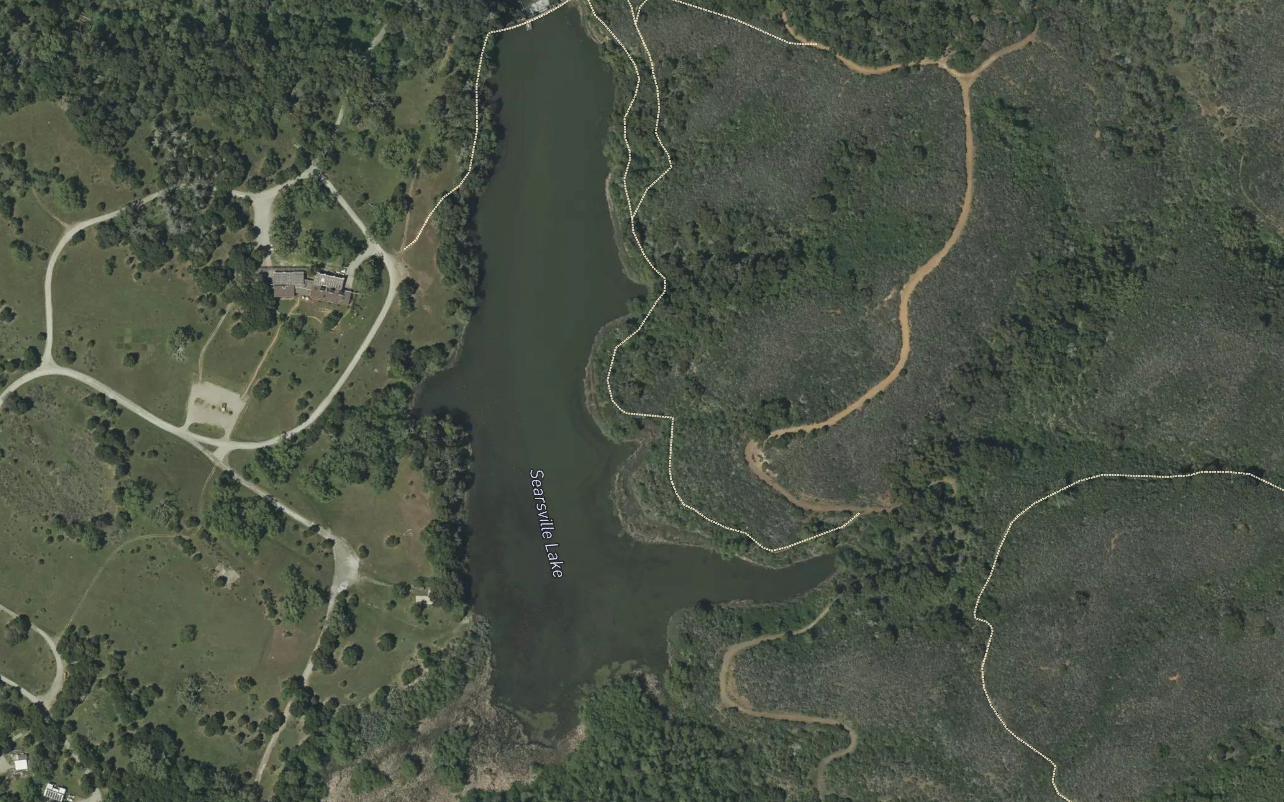 Searsville Lake