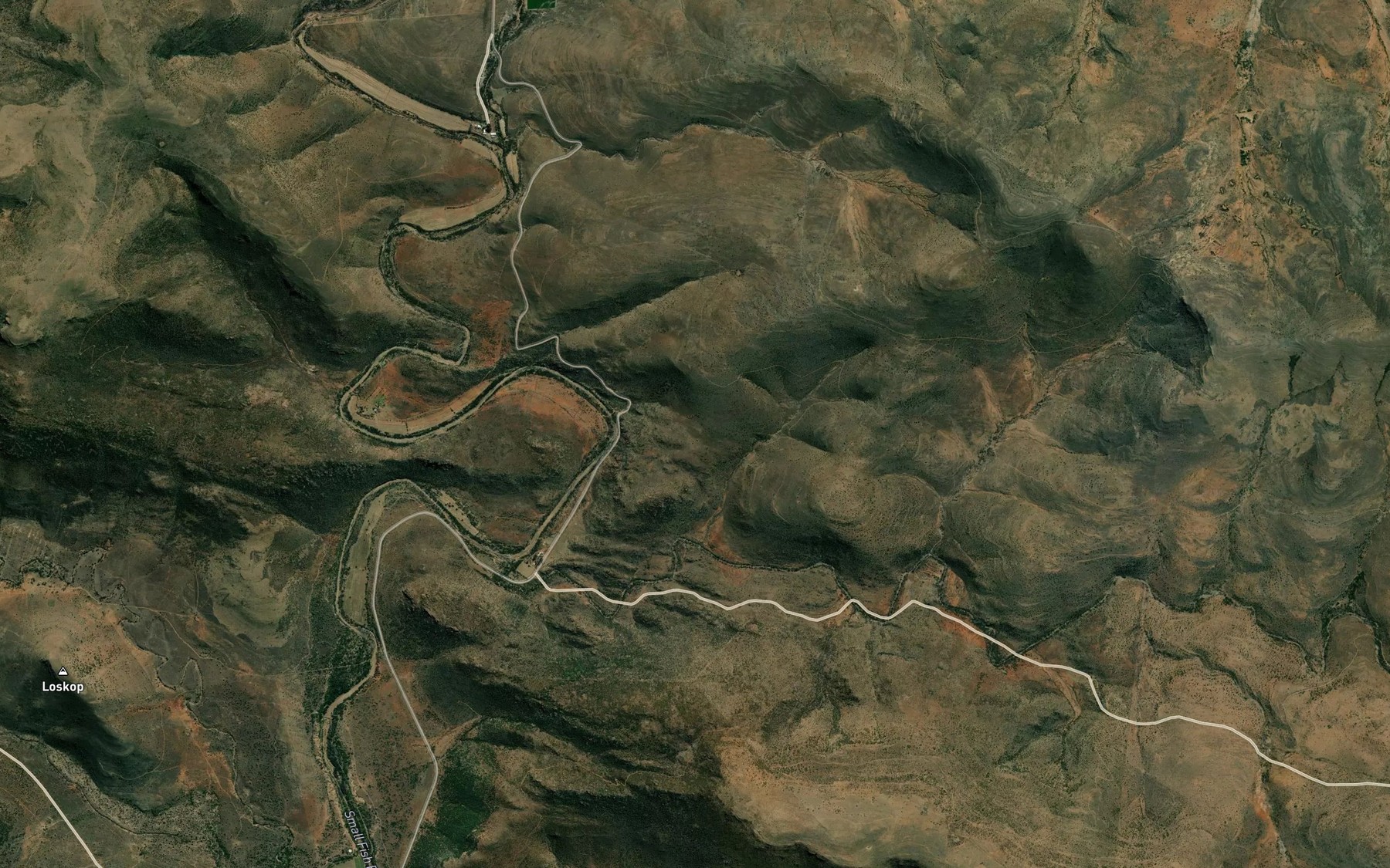 Satellite map of the Aapkrans