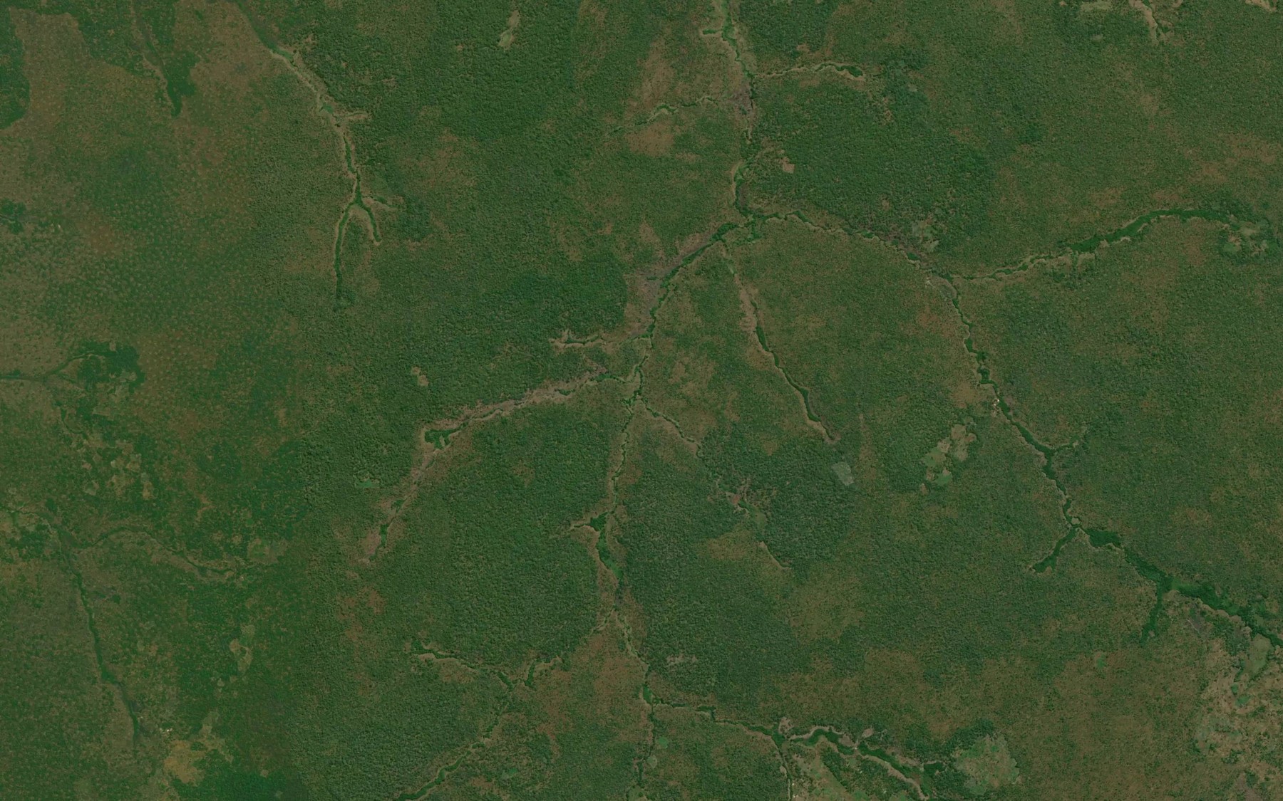 Satellite map of the Sese
