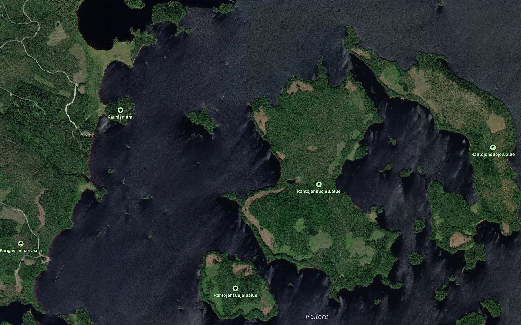 Satellite map of the Haukilahti