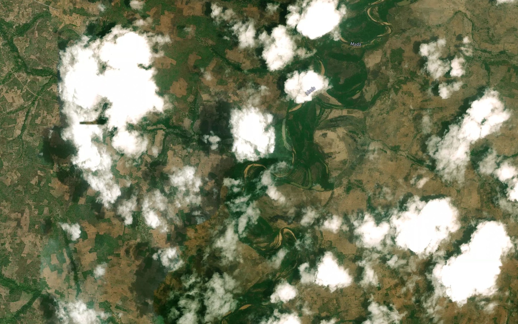 Satellite map of the RiverUdeni