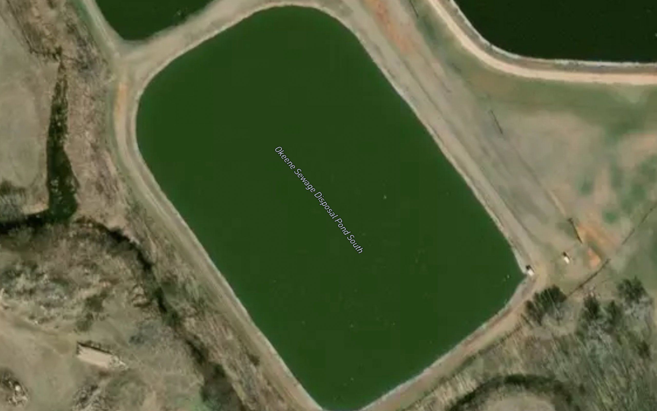 Okeene Sewage Disposal Pond South