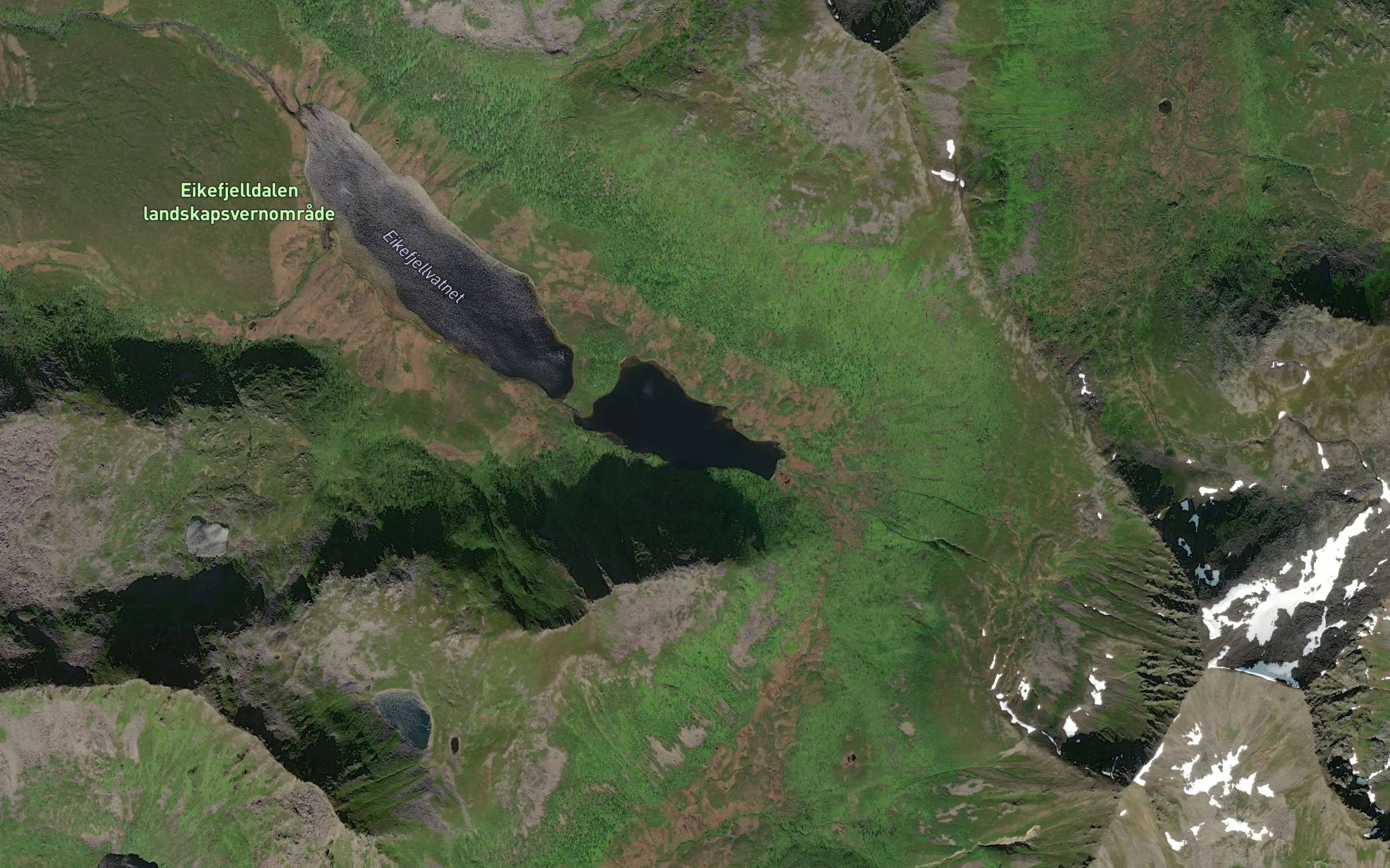 Eikefjellvatnet