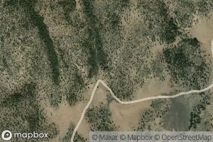 Satellite map of the Crowder Mountain Spring