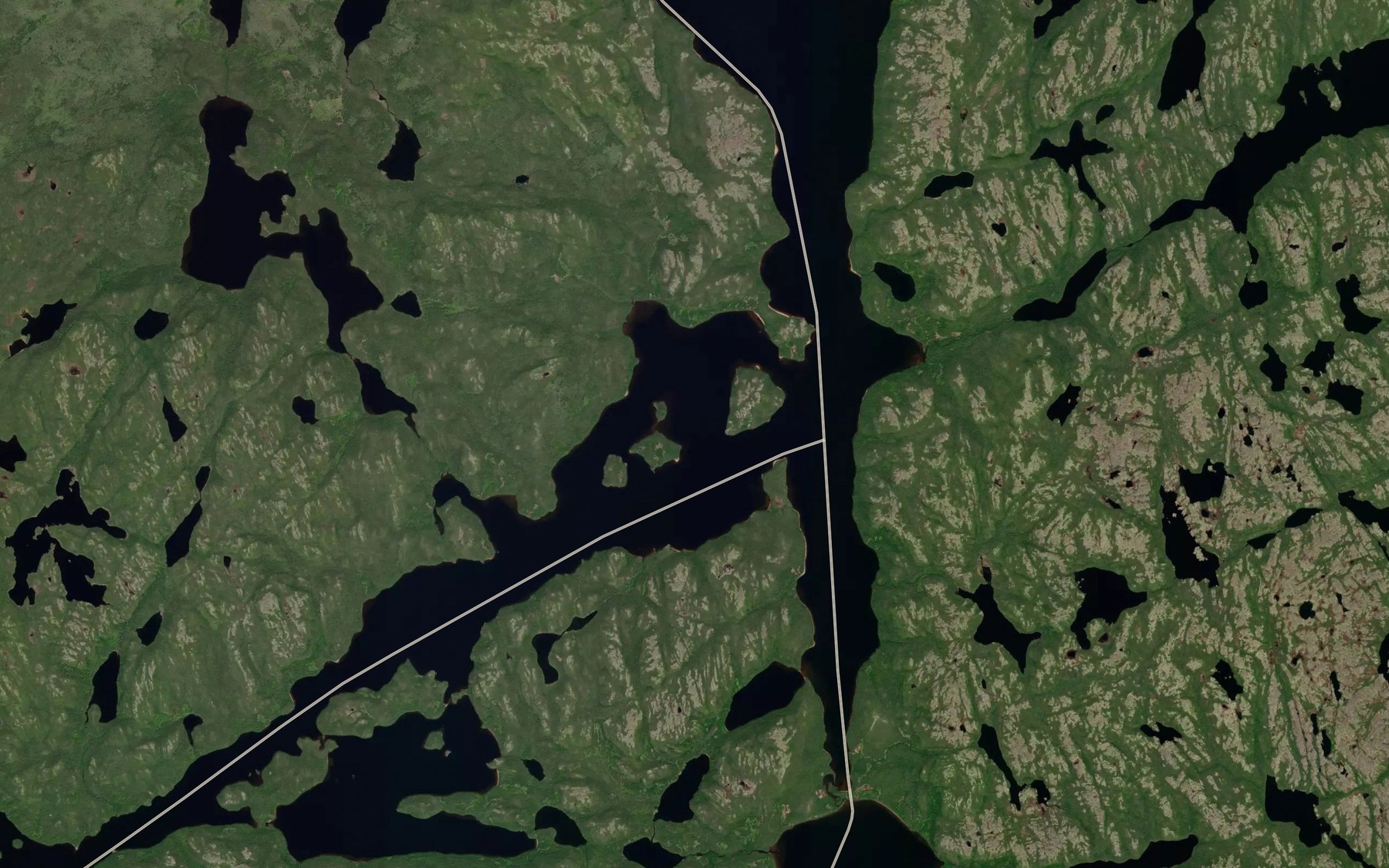 Satellite map of the Anse Big Cove