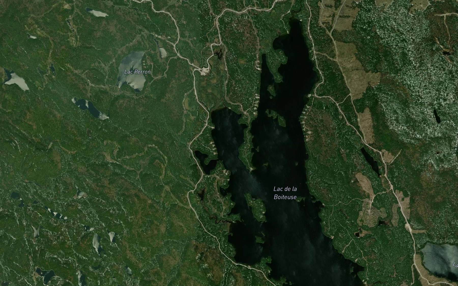 Satellite map of the Baie du Foyer