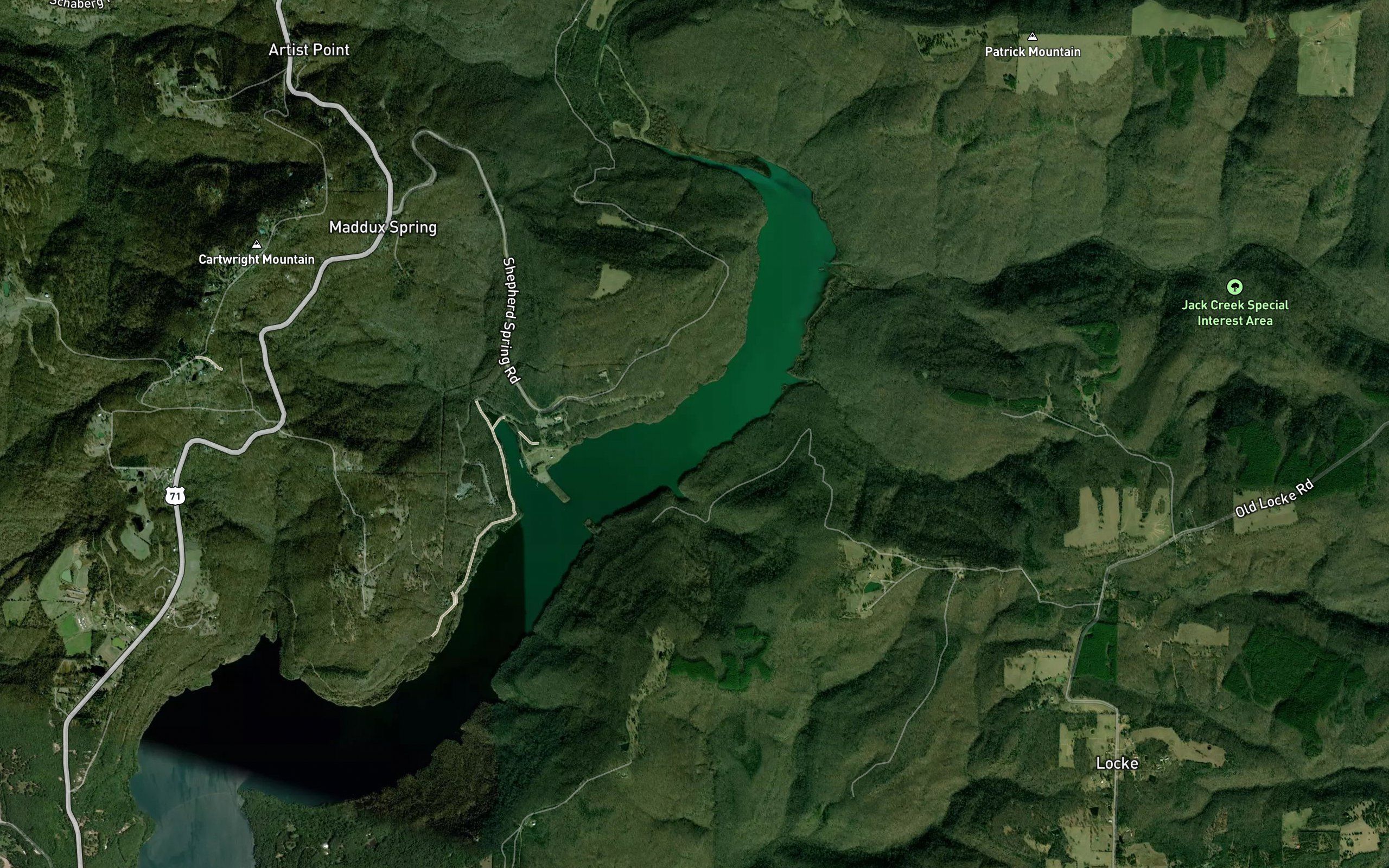 Lake Sheppard Spring Reservoir
