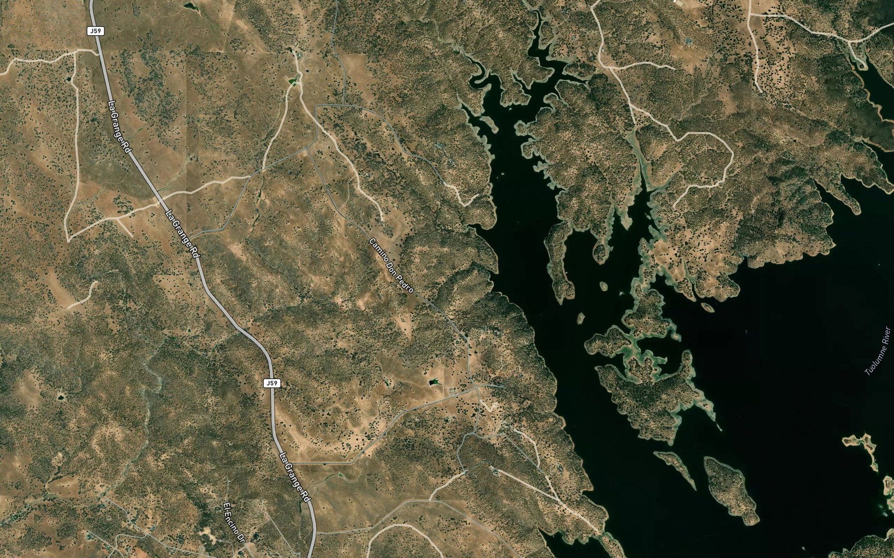 Satellite map of the Freeze-Out Spring