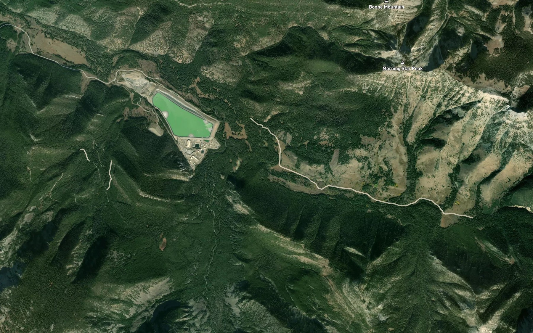 Satellite map of the 04S13E12BDCC01 Spring