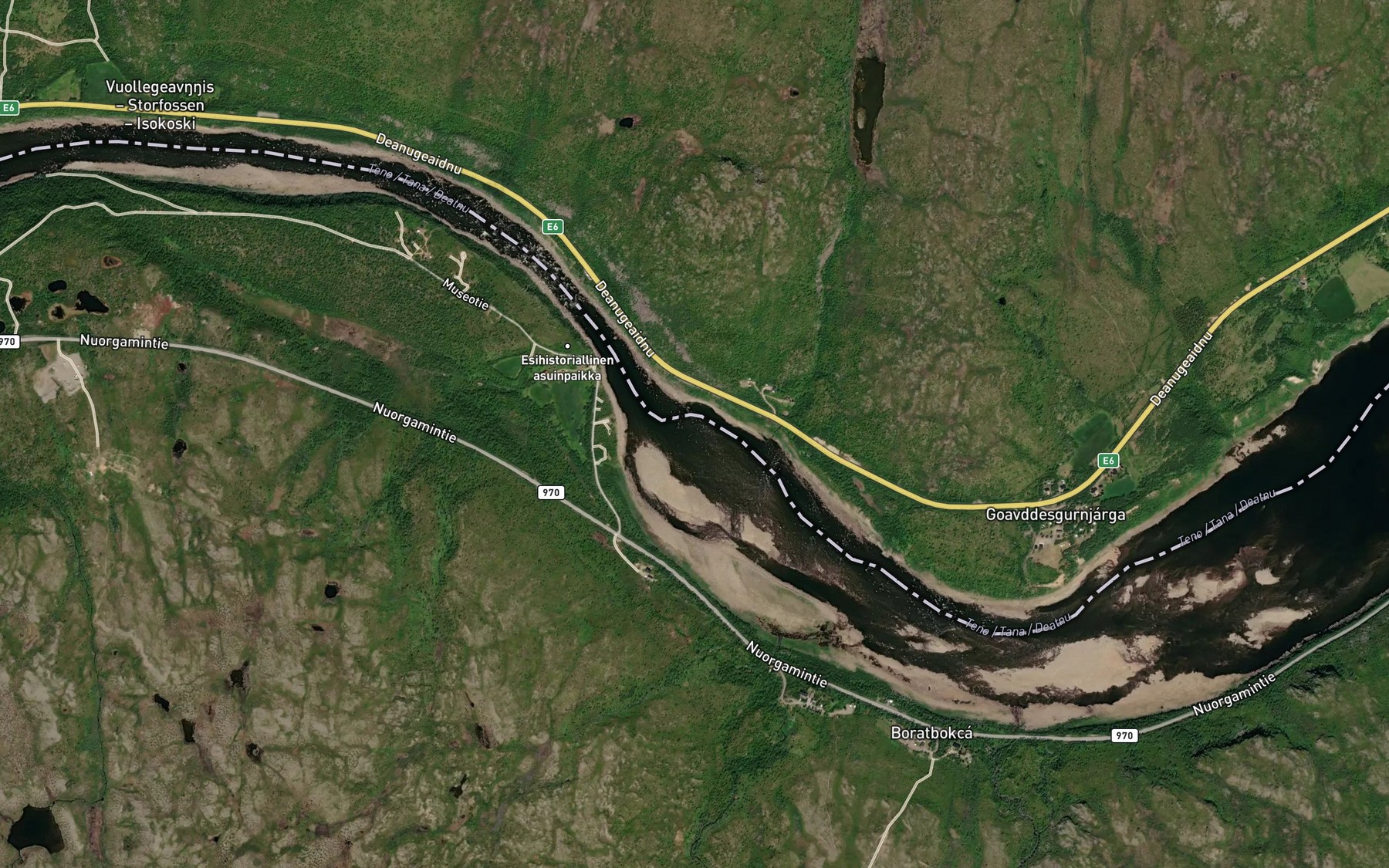 Satellite map of the Bajitjalvi