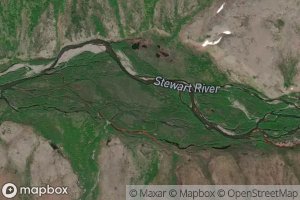 Satellite map of the Josie Creek