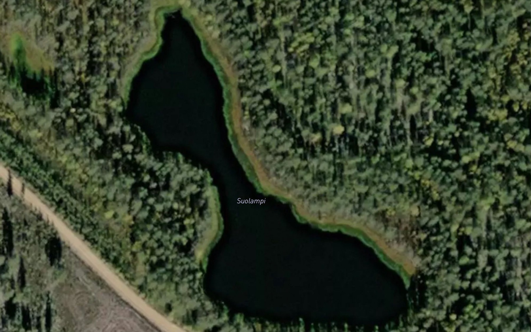 Satellite map of the Suolammit