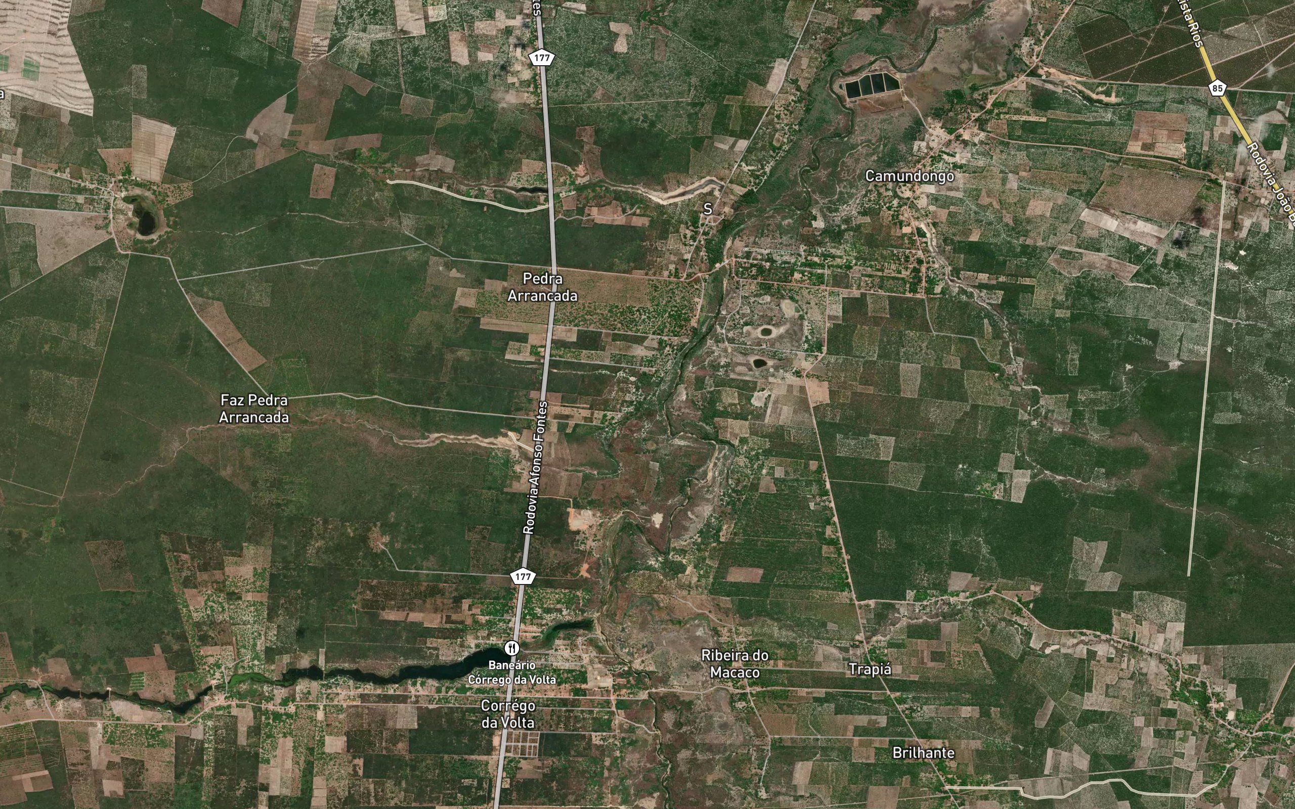 Corrego da Pedra Arrancada
