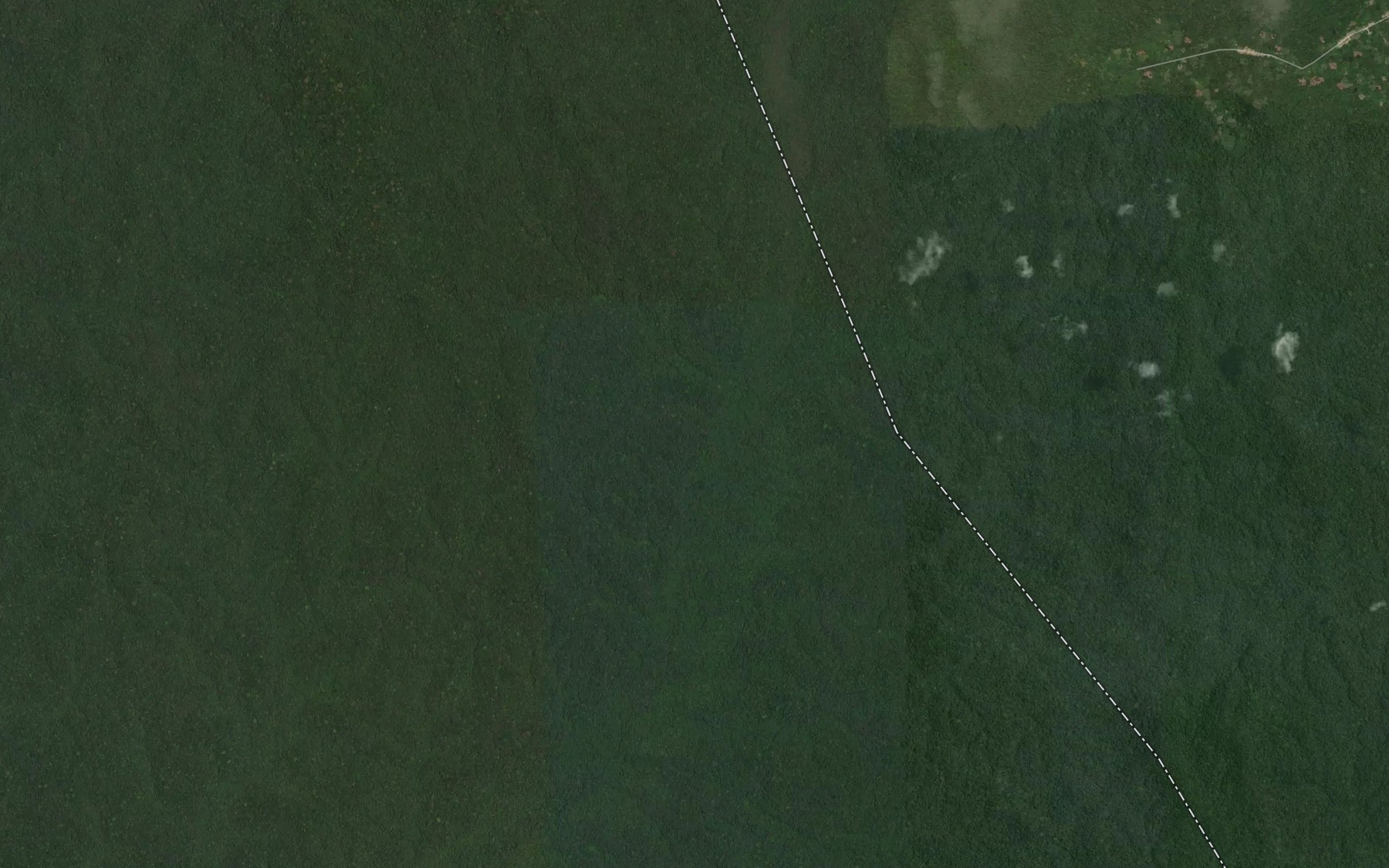 Satellite map of the Bofula