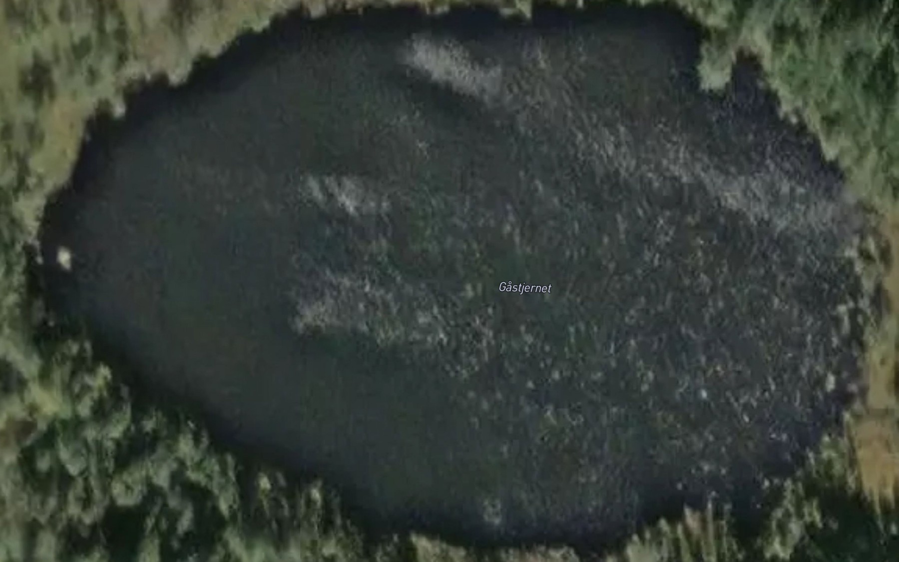 Satellite map of the Nordre Gastjenn