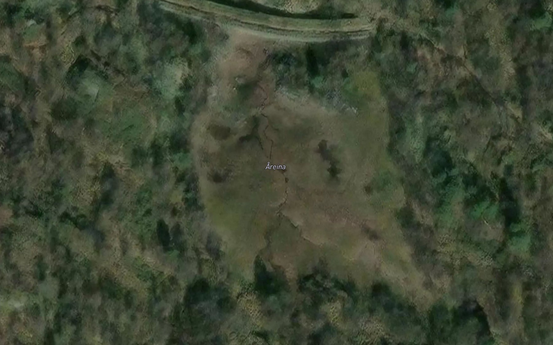 Satellite map of the Areina