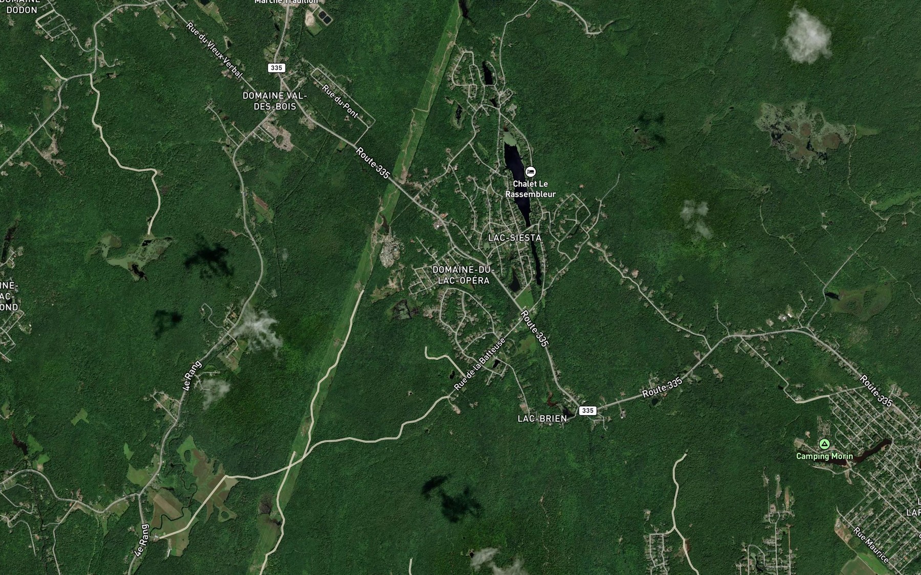 Satellite map of the Lac Opera