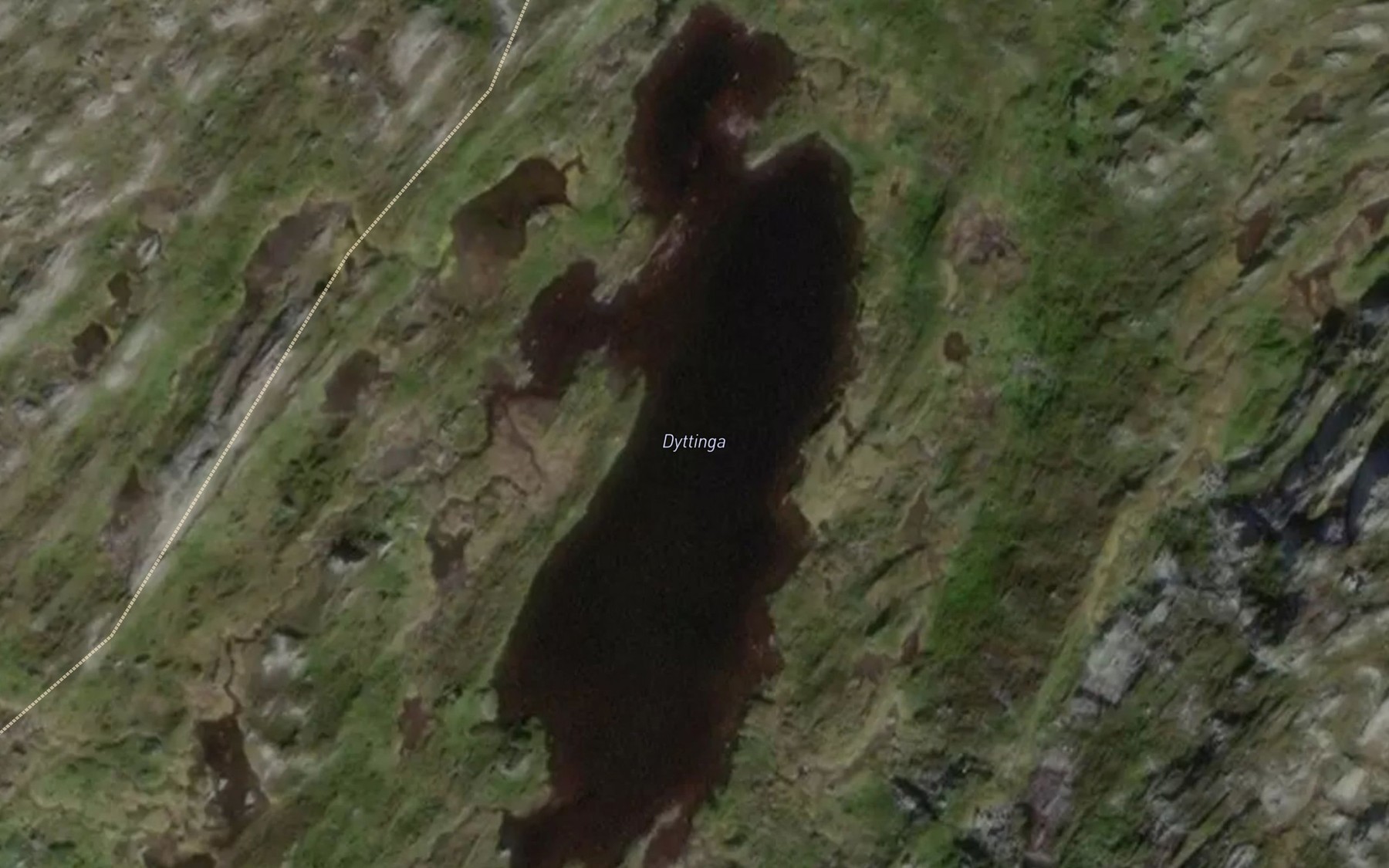 Satellite map of the Dyttinga