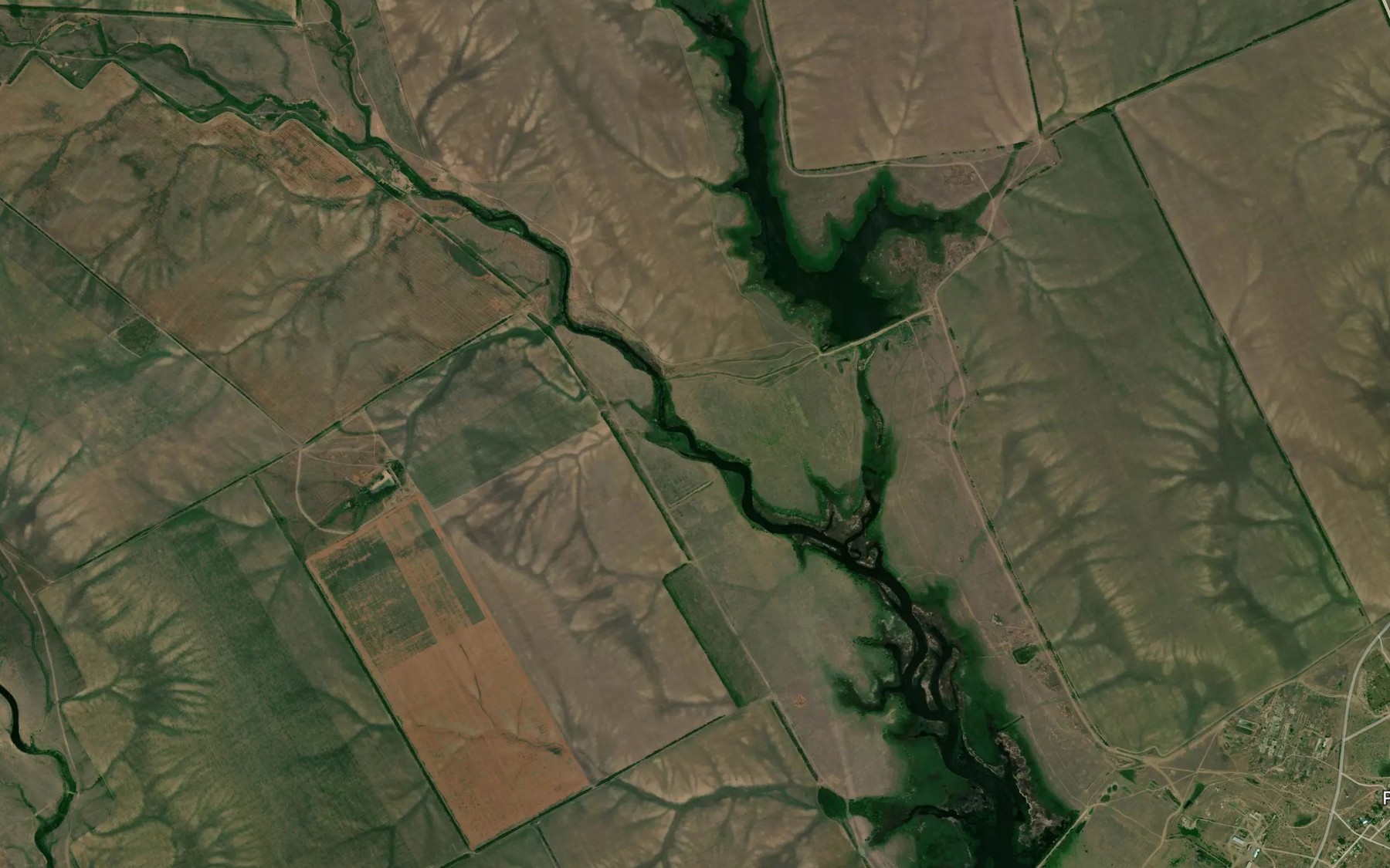 Satellite map of the Prud Munin