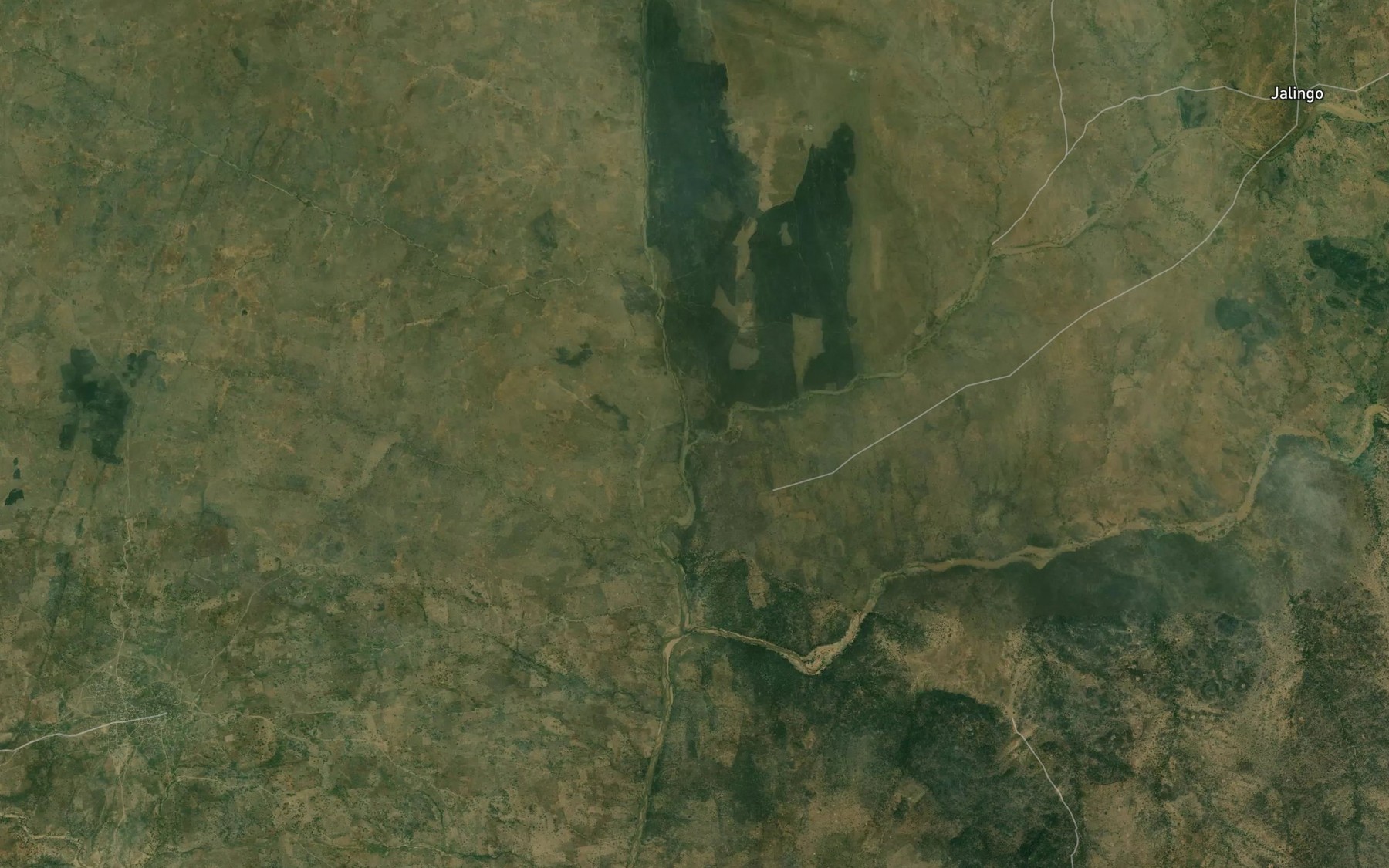 Satellite map of the Mayel Tolowa