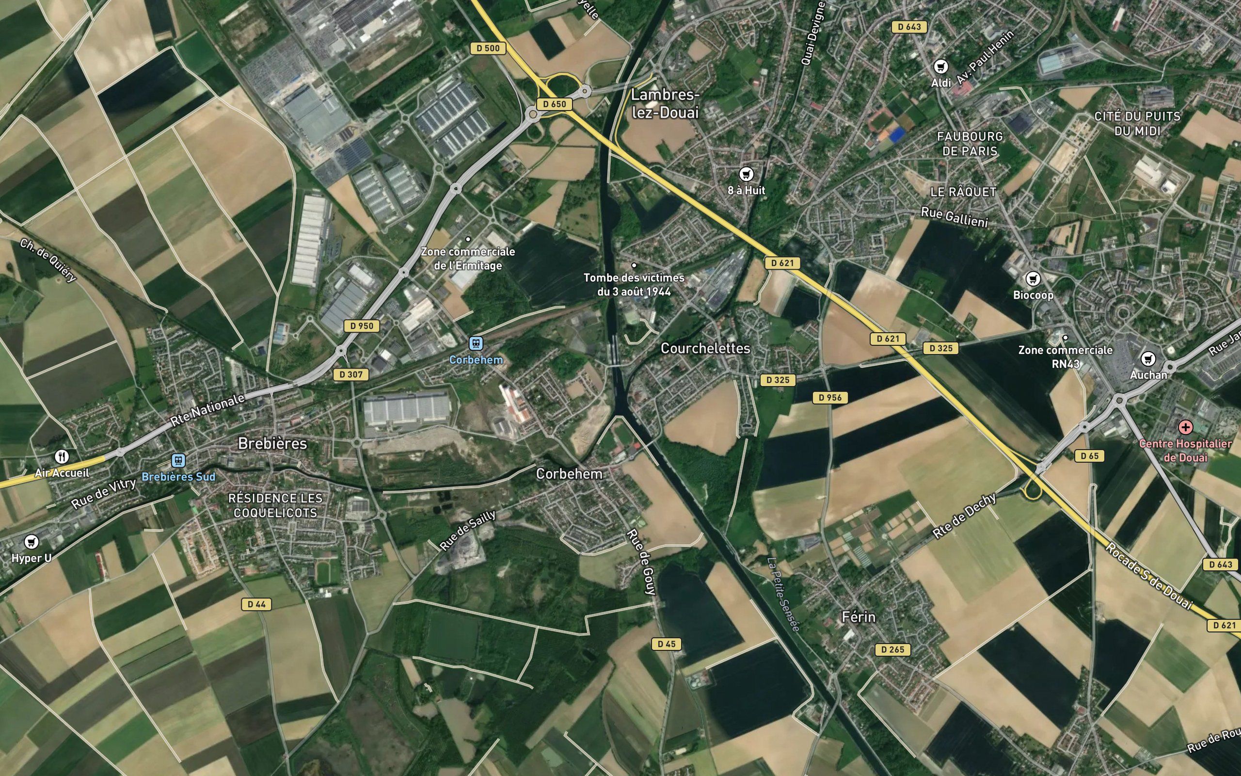 Canal Derivation de la Scarpe