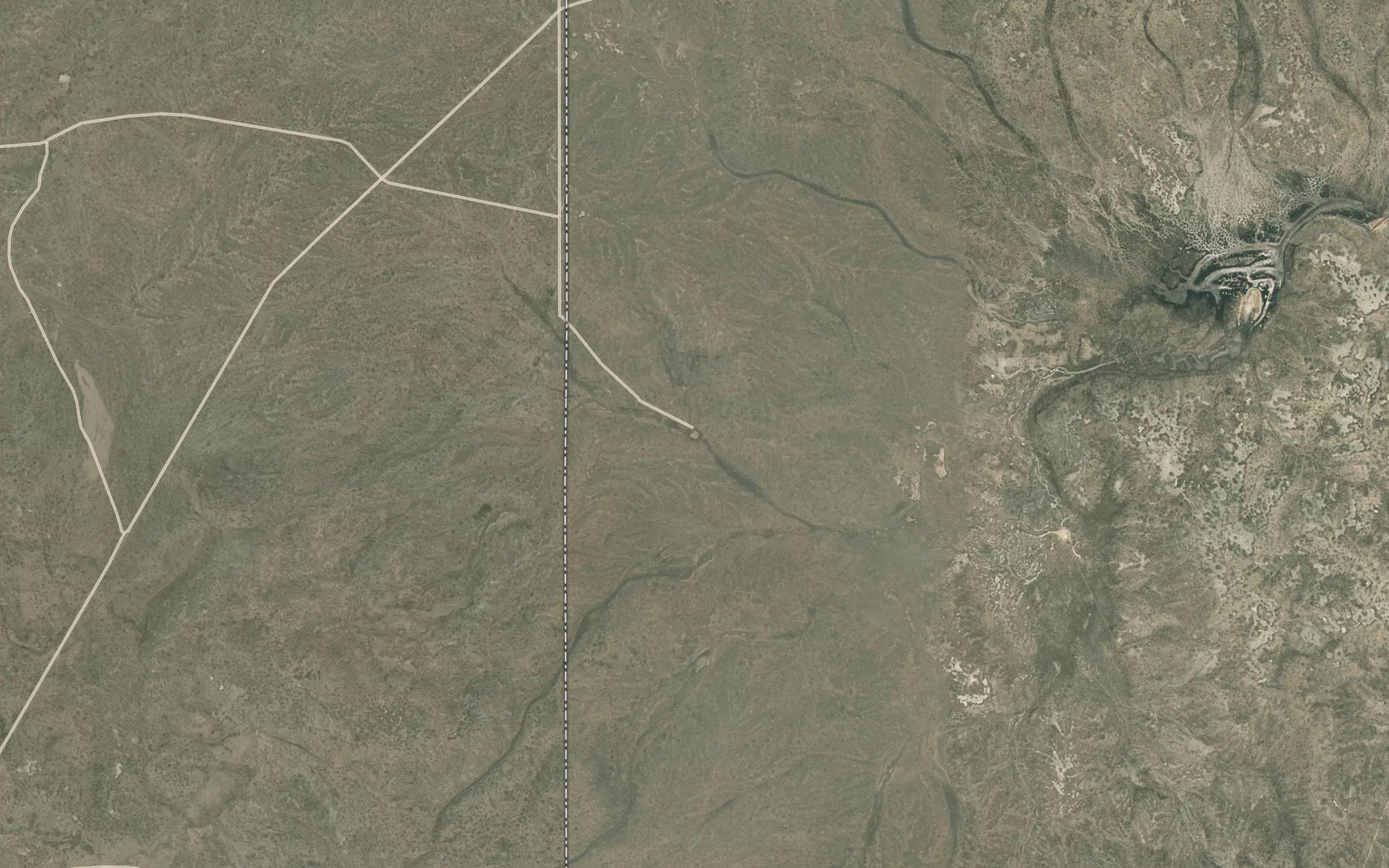 Satellite map of the Inside Reservoir