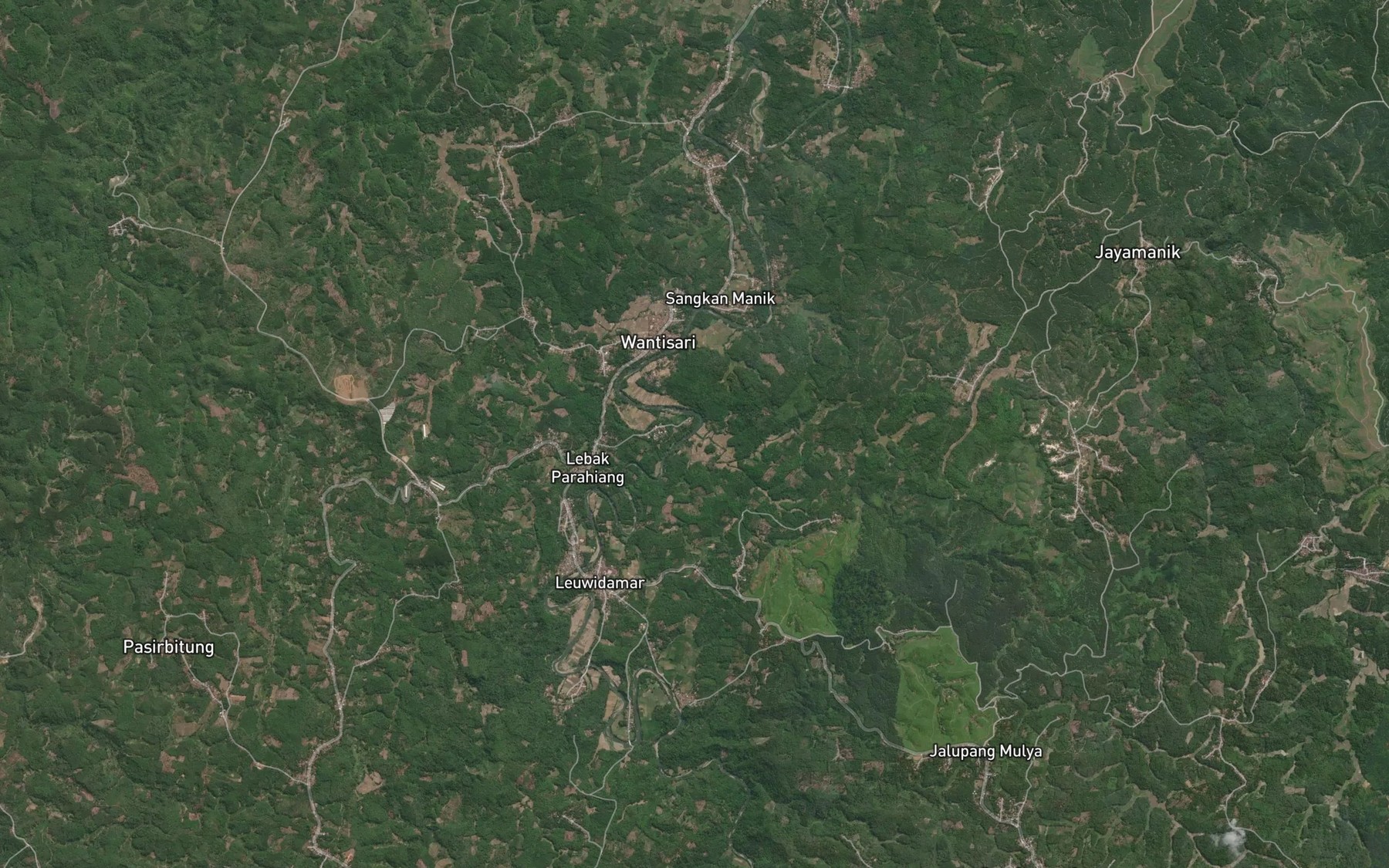 Satellite map of the Ci Bogel