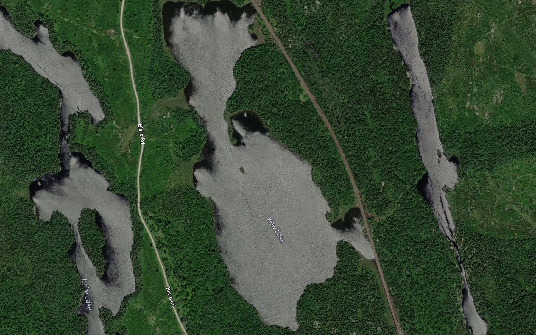 Satellite map of the View Lake