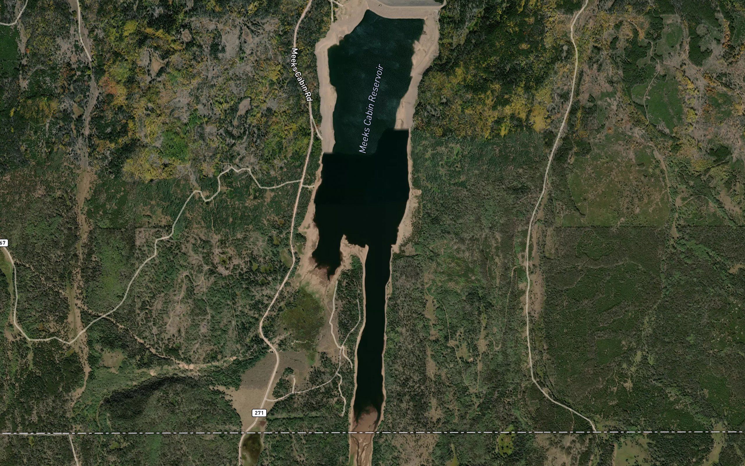 Meeks Cabin Reservoir