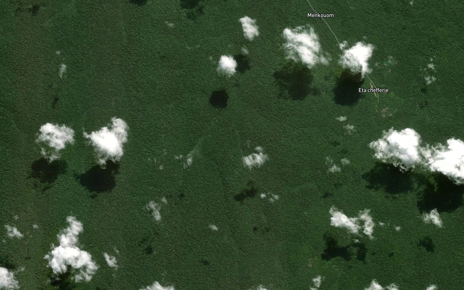 Satellite map of the Badakog