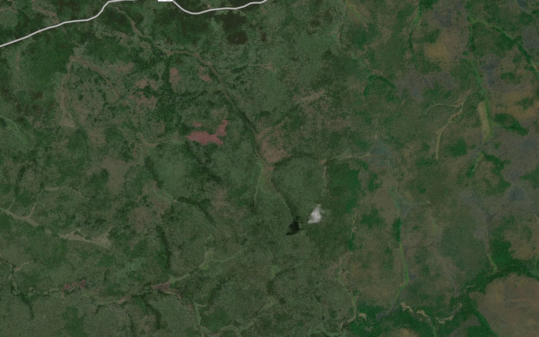 Satellite map of the Anduku