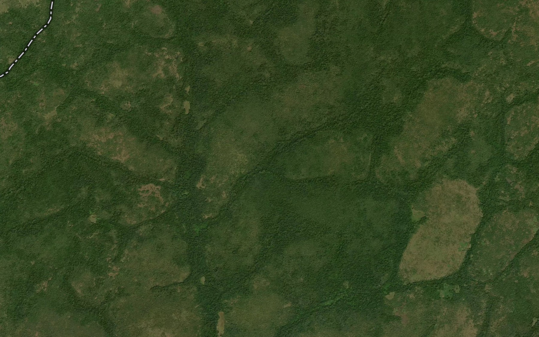 Satellite map of the Nangboro
