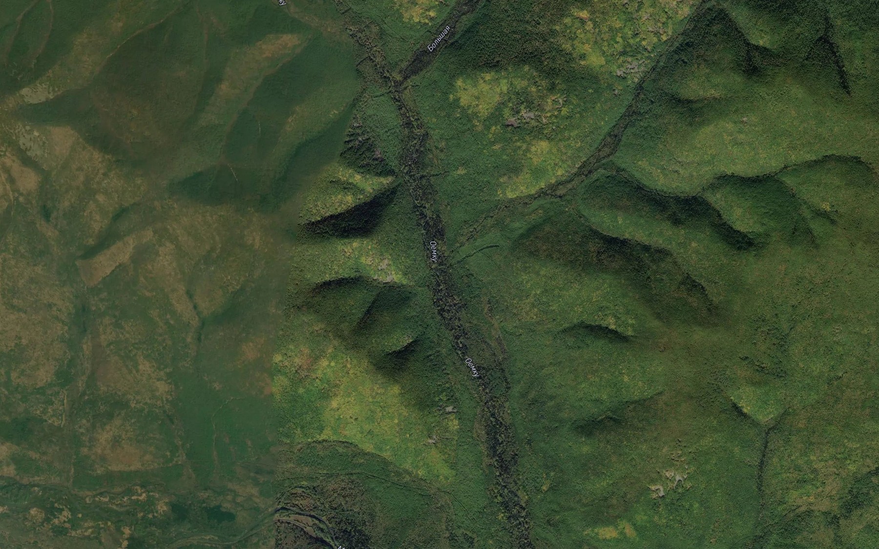 Satellite map of the Kontaktovyy