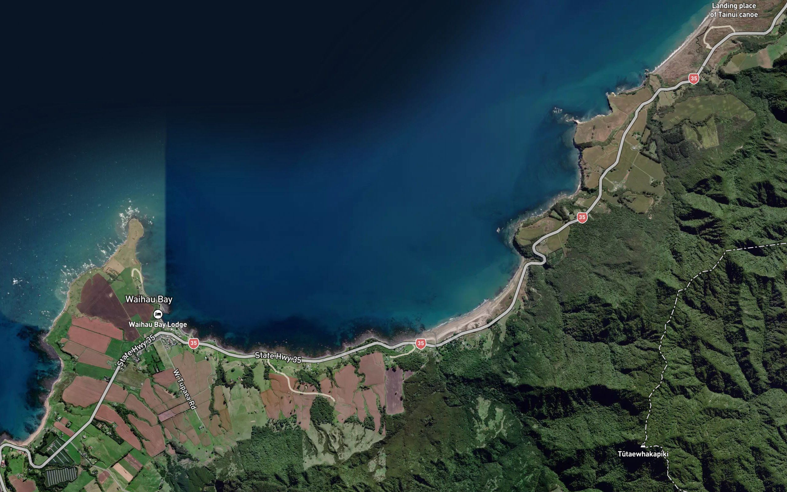 Te Rangiharu Bay