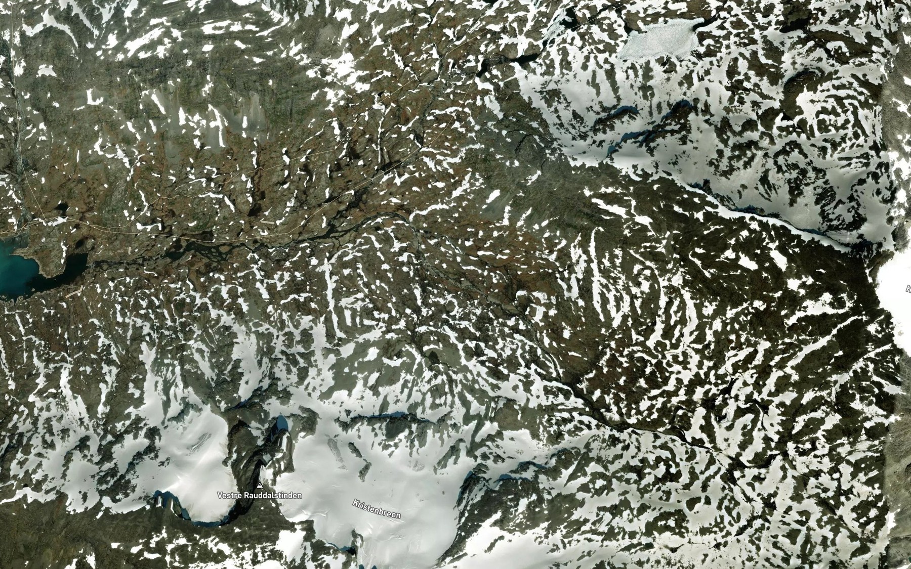 Satellite map of the Simledola