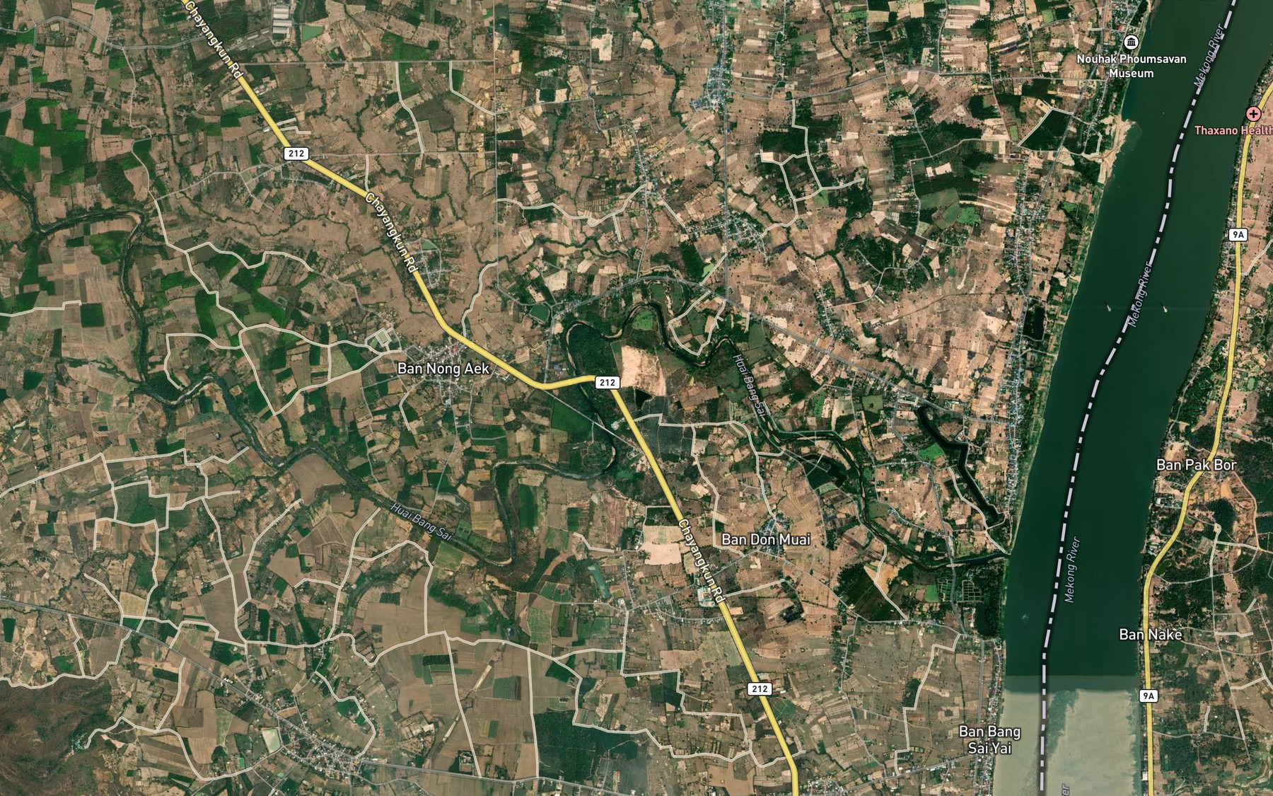 Satellite map of the Ang Kep Nam Nong Aek