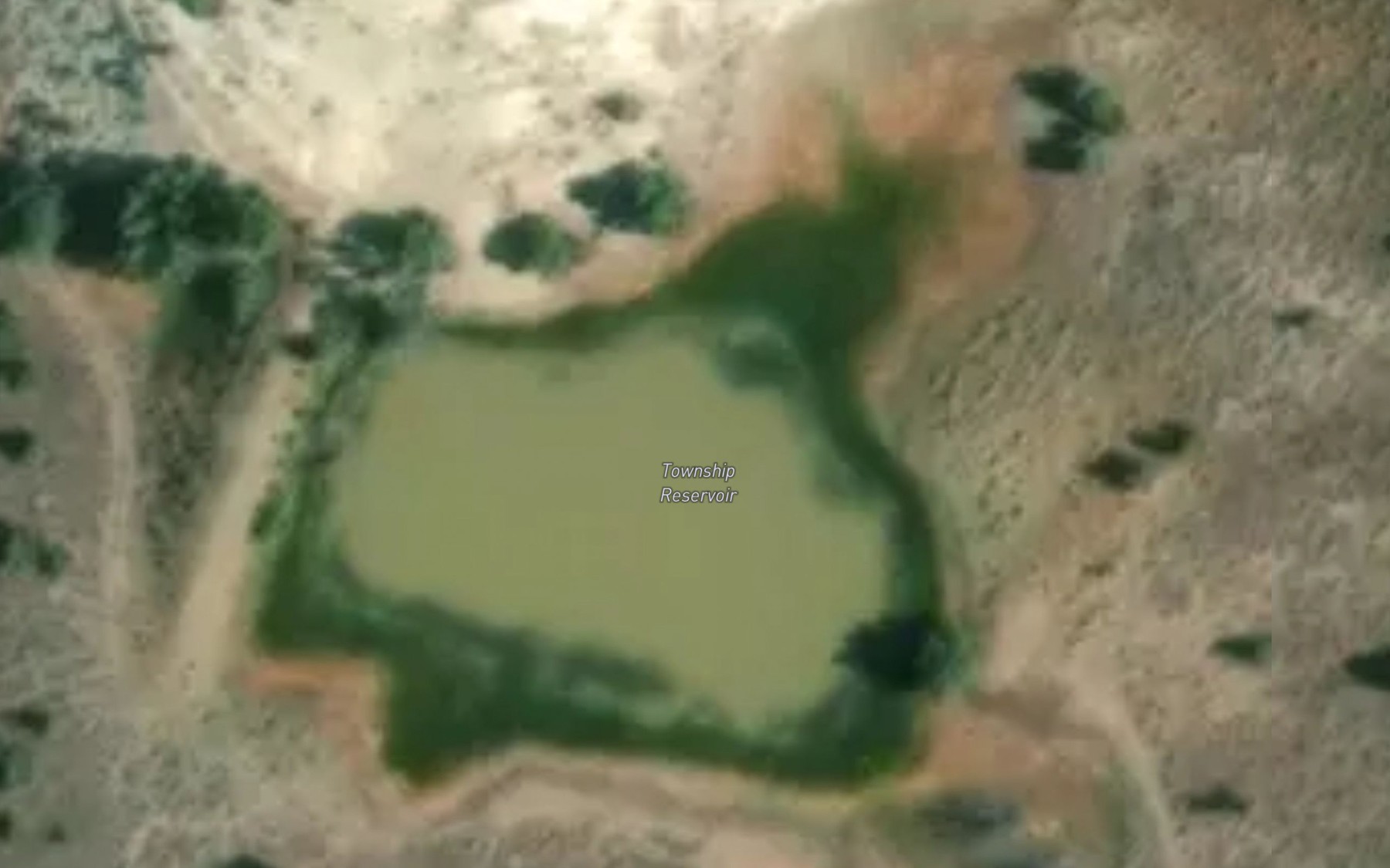 Satellite map of the Township Reservoir
