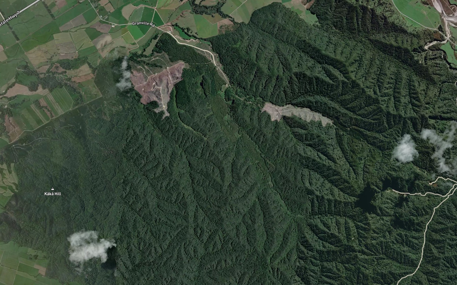 Satellite map of the Frenchmans Creek