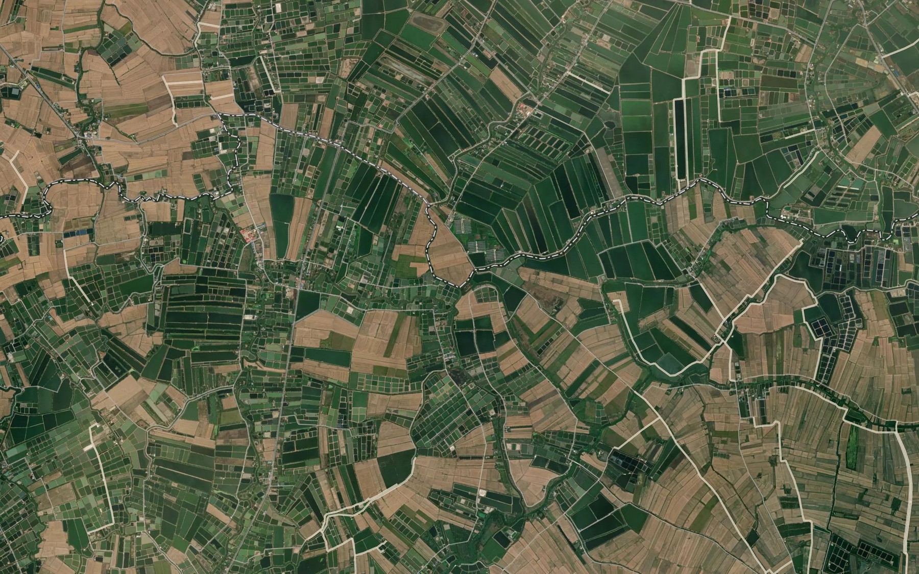 Satellite map of the Khlong Ai Tat