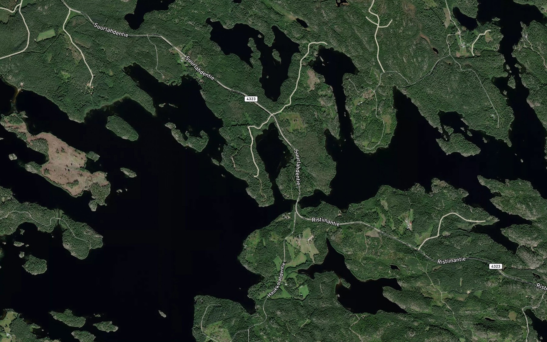 Satellite map of the Niittulahti