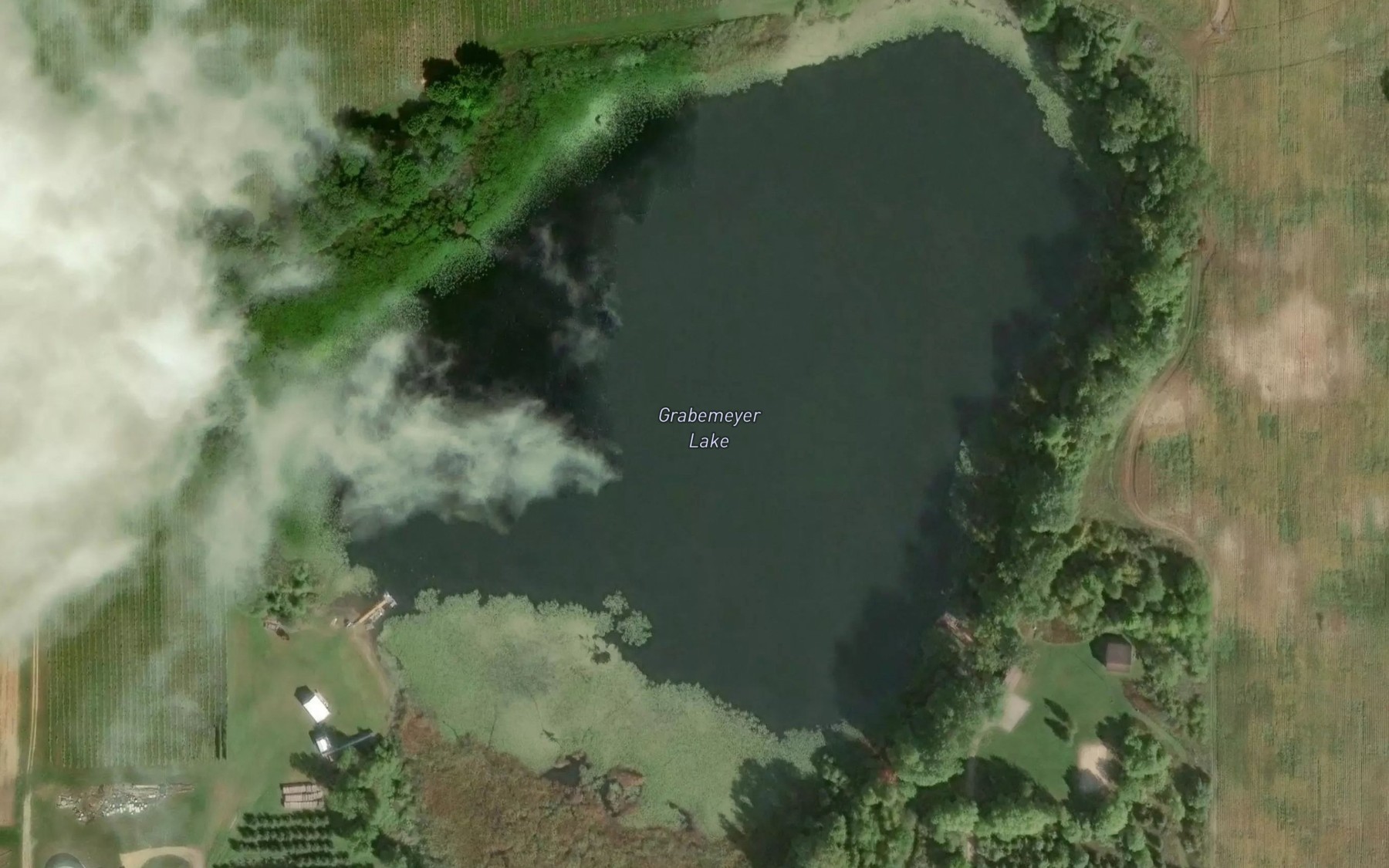 Satellite map of the Grabemeyer Lake