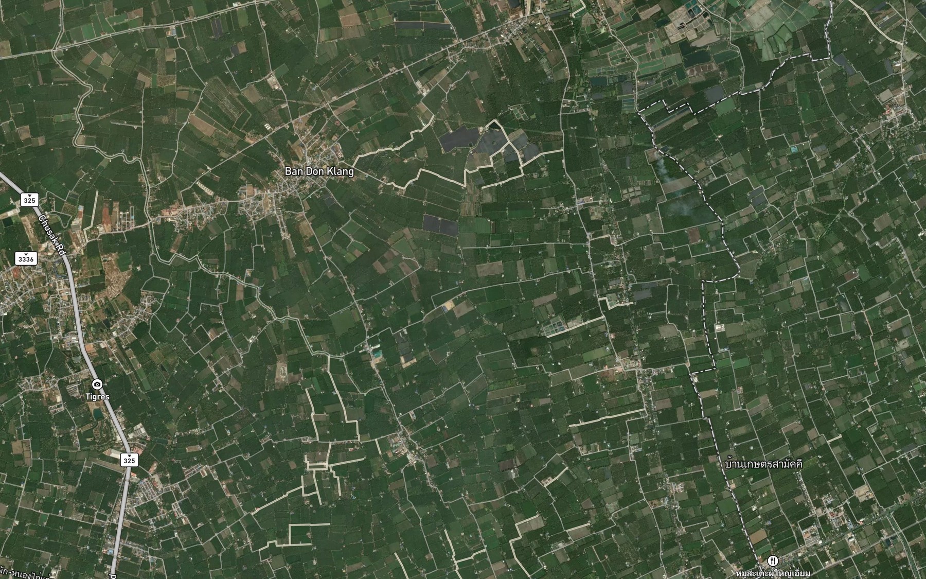 Satellite map of the Khlong Phuyai Pali
