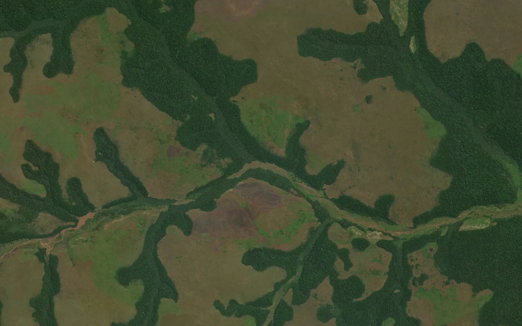 Satellite map of the Gulu